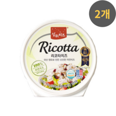 매일유업 상하치즈 리코타치즈 200g, 2개