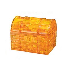 3D입체퍼즐 보석상자 금 크리스탈퍼즐 41837EA 1(pc), 1개