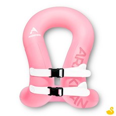 디오유엔 스노클링 스윔베스트 AIR 25KG 핑크, 1개, 상세페이지 참조