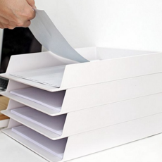 a4 용지 트레이 사무용 문서 서류함 a4 서류 트레이 데스크 정리 용품