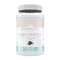 알라니뉴트리션 웨이 프로틴 단백질 보충제 피넛 버터 브라우니, 936g, 1개