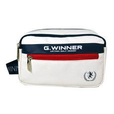 G. WINNER 高爾夫球包 多功能盥洗包, 白色, 1個