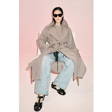 자라 스트랩 플랫 샌들 - 블랙116357