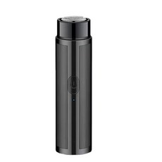 新款男士迷你電動usb剃鬚刀充電式鬍鬚刀便攜式迷你充電刮鬍子刀, 無規格, 021黑色