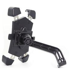 機車鋁合金手機支架 - 把手款/後照鏡款, 機車鋁合金手機支架 (後視鏡款)