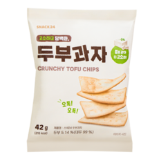 스낵24 두부과자, 30개, 42g