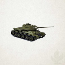 아카데미 1대72 소비에트 T-34-85 중형전차 프라모델 조립 13421 1개입