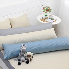 [당일출고] 베드앤데코 쿨터치 냉감 트리플 바디필로우(솜포함), 블루