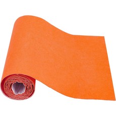 컬러 접착펠트지 롤 DIY 손공예 재료 14색상 가능, 1개, 주황색