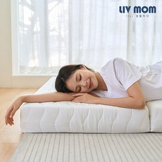 리브맘 탄탄한 3단 접이식 매트리스 토퍼 멀티싱글 15cm, 02.아이보리