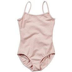 Bloch Dance GIRL 걸s Plie 캐미솔 레오타드 파스텔 블루 사이즈 2-4 192942, 2/4세, 라이트 핑크