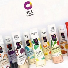 머스타드 드레싱 샐러드 샌드위치 소스 식자재 업소용, 1개, 상세페이지 참조g, 청정원 참깨흑임자드레싱300g