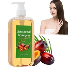 Shampoo De Batana 로즈마리 오일 샴푸 드 바타나 파라 라 카이다 델 카벨로 영양 및 재생 모발-부드럽고 푹신함 남성 여성용 (1개) 193089, 1개