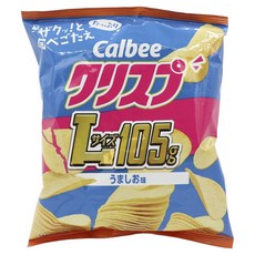 Calbee 卡樂比 Crisp薄鹽洋芋片, 12包, 105g