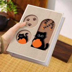 貓咪造型插頁式相冊, 抱橘貓貓 ,全豎版5寸100張 標準過塑都能放