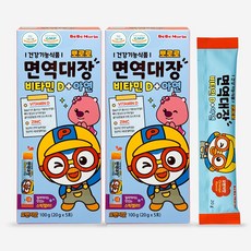 뽀로로 면역대장 비타민D+아연, 100g, 2개