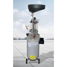 엔진오일 석션기 잔유제거 익스트랙터 정비소 드레인, 1개, 4S 매장 알루미늄 계량컵 뚜껑 추출 수집기