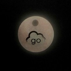 隨身掛飾鑰匙圈, go夜光粉鑰匙套, 1個