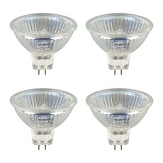[묶음] 오스람 할로겐전구 mr16 50W 전구색 gu5.3 44870 WFL, 4개
