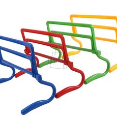 서락 3단 접이식 미니 허들 훈련용, 노랑