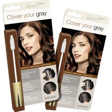 커버유어그레이 브러시 인 7g x 2개, 검은색