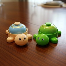 문스스토어어 거북이모양 테이블 종 거북이모양테이블종, 블루베이지