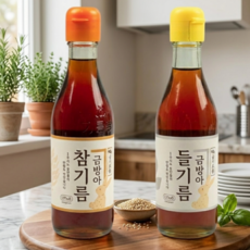 노드포인트 통들깨 100% 저온압착 국내제조 들기름, 350ml, 1개