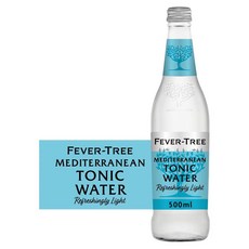 영국 피버트리 Fever-Tree Light Mediterranean Tonic 라이트 메디테라니언 토닉 워터, 8개, 500ml