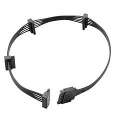 15Pin SATA/4PIN 전원 공급 장치 분배기 케이블 하드 드라이브 1 남성 3/4/5/6 DIY PC 서버 용, 03 1 to 4, 01 62cm