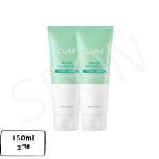김정문알로에 큐어 알로에 수딩젤 150ml x 2p + 체험키트, 2개