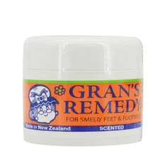 오리지널 뉴젤랜드 Grans Remedy 쿨링 향기 풋 케어 파우더 냄새 나는 발 트리트먼트