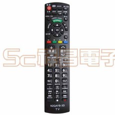 Panasonic 液晶電視遙控器 N2QAYB-3D, 1個