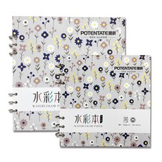 遵爵 水彩本作品集 (細紋 / 中粗紋) 優質水彩紙，呈現完美色彩，兩種紋理選擇，滿足不同創作需求, 1個, Z4920881