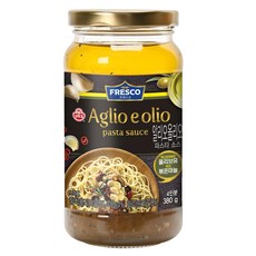 OTTOGI 不倒翁 香蒜橄欖油義大利麵醬, 380g, 1罐