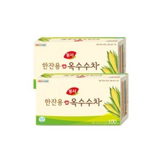 동서 한잔용 옥수수차 (1.5g x 100티백) x 2개 구수한 옥수수 티백차, 1.5g, 100개