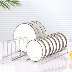 유스몰 스테인리스 접시 꽂이 그릇 거치대 정리대