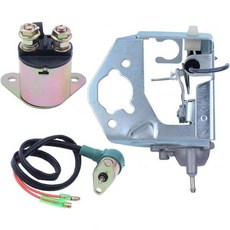 혼다 GX390 188F 4행정 엔진 모터 가솔린 발전기와 호환되는 공구 액세서리 오토 카뷰레터 초크 밸브 브래킷 솔레노이드 릴레이 키트, 혼다 GX390 188F 4행정 엔진 모터 가솔린 발전, 1개