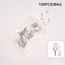 고온 저항 텅스텐 행잉 점프 행어 도자기 100PCS 발사 PCS 50 장식 와이어, 03 StyleP, 1개