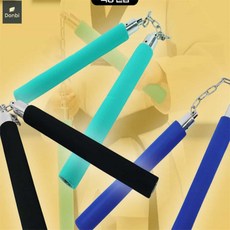 칼라 스펀지 손잡이 쌍절곤 장난감 쌍절곤봉 쌍절곤연습 스폰지쌍절곤 폼쌍절곤