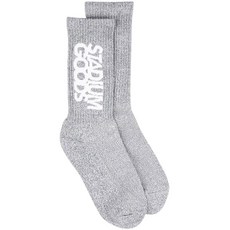 스타디움굿즈 로고 프린트 크루 양말