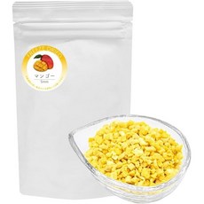 동결 건조 망고 다이스컷 곡물 크기 5mm 20g 시험 첨가물 미사용 설탕 무첨가 컷 과일 쓰레기 제과 재료, 1개, 상세페이지 참조