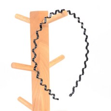 웨이브 머리띠 1P 철사머리띠