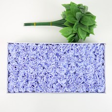DIY 카네이션 비누꽃 50송이+잎사귀 꽃대 50대, 1개, C-12 마일드블루 1개, C-12 마일드블루