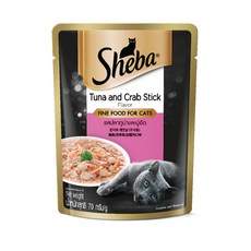 Sheba 鮮饌包 70g 鮪魚&鯛魚口味貓食, 1個