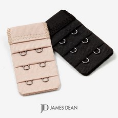 제임스딘 브라 연장 후크 브래지어 연결 고리 2단 3단 속옷 둘레 연장 사이즈 조절