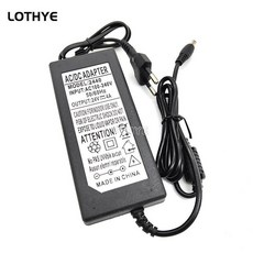 오디오 앰프 전원 클래스 D 어댑터 스위칭 전원 공급 장치 디지털 스테레오 하이파이 AMP EUUS 24V 12V 5A4A TPA3116D2 TDA7498E, 12V 5A EU, 5) 12V 5A EU, 1. 12V 5A EU, 1개