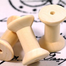 왕실패 나무실패 원목 보빈나무 실패(3cm x 5.5cm), 1개