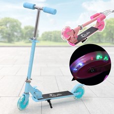 iimono117 50kg 킥스쿠터 킥보드 어린이용 삼륜차 3단계 높이 조정 접이식