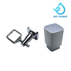 대흥 욕실 악세사리 컵/거치대 1100-1, 1개