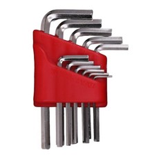 육각렌치 11종세트 L형 짧은 육각렌치 단단하고 컴팩트한 소형 공구세트, 1개